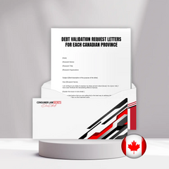 Debt Validation Request Letters for Each Canadian Province