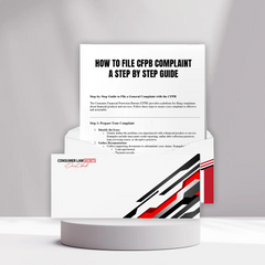 How to file CFPB Complaint a Step-by-Step Guide