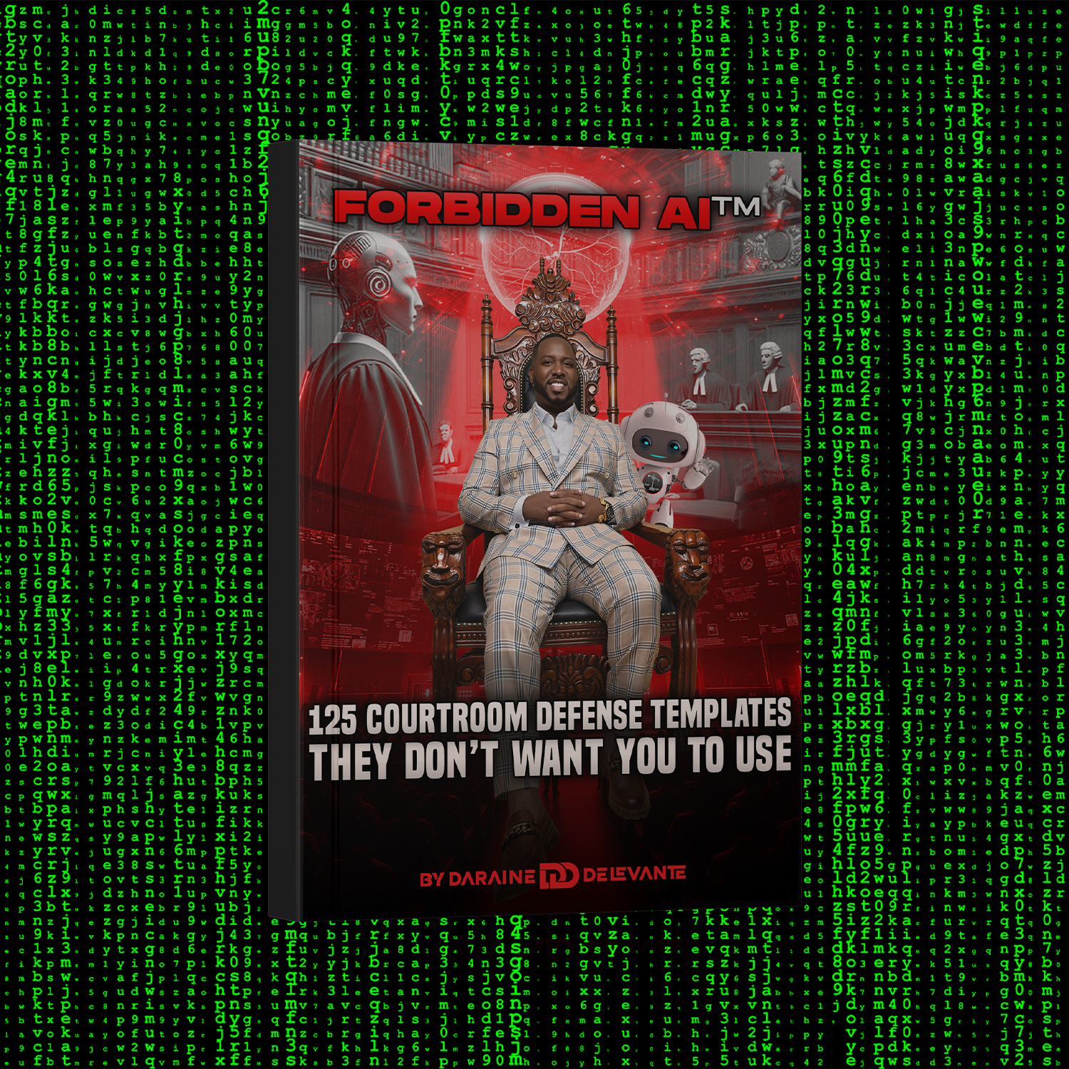 FORBIDDEN AI™: 125 Courtroom Defense Templates