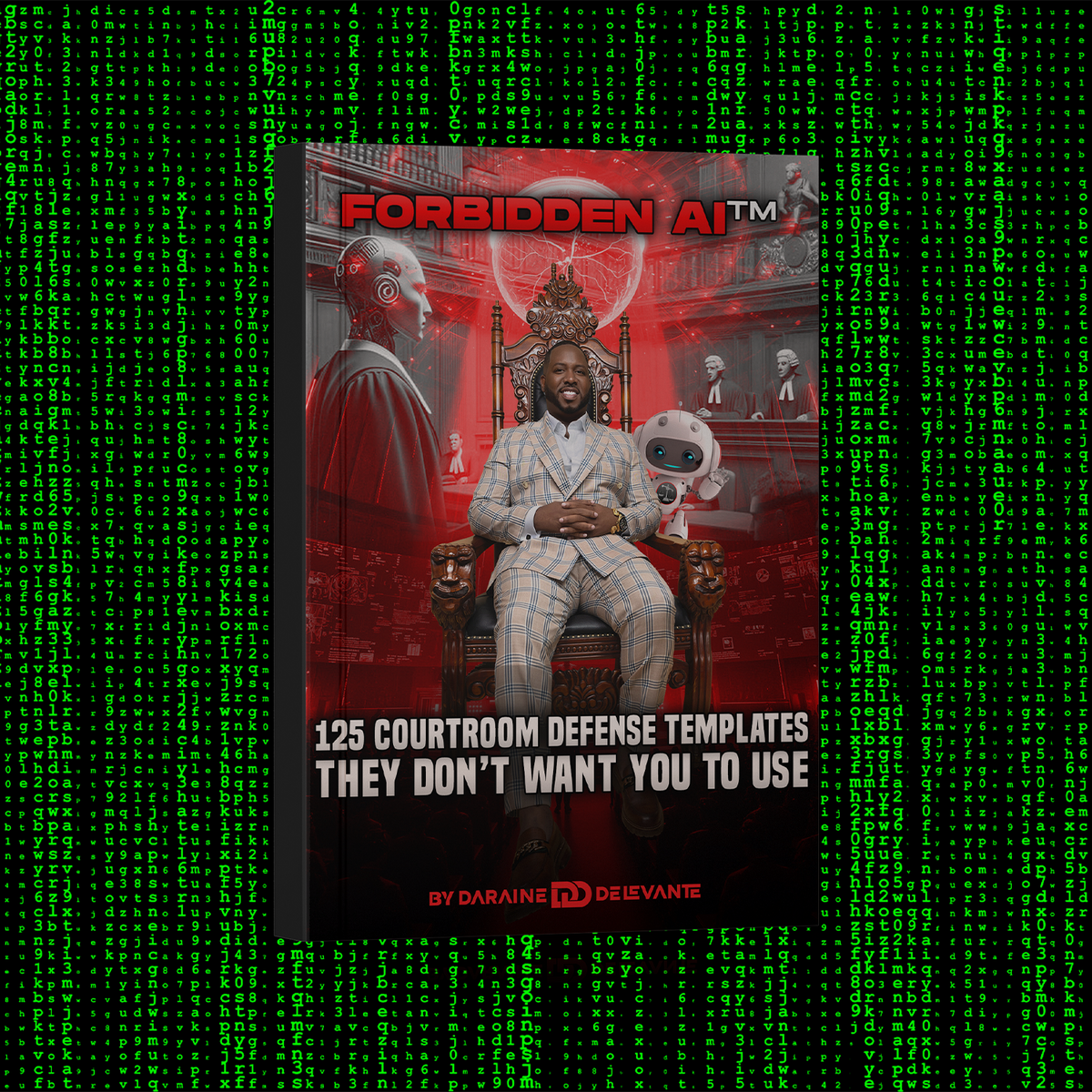 FORBIDDEN AI™: 125 Courtroom Defense Templates