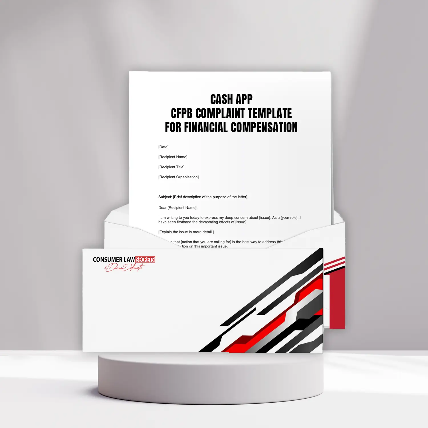 Cash App CFPB Complaint Template for Financial Compensation