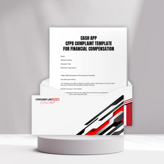 Cash App CFPB Complaint Template for Financial Compensation