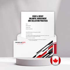 Cease & Desist Unlawful Harassment and Collection Practices