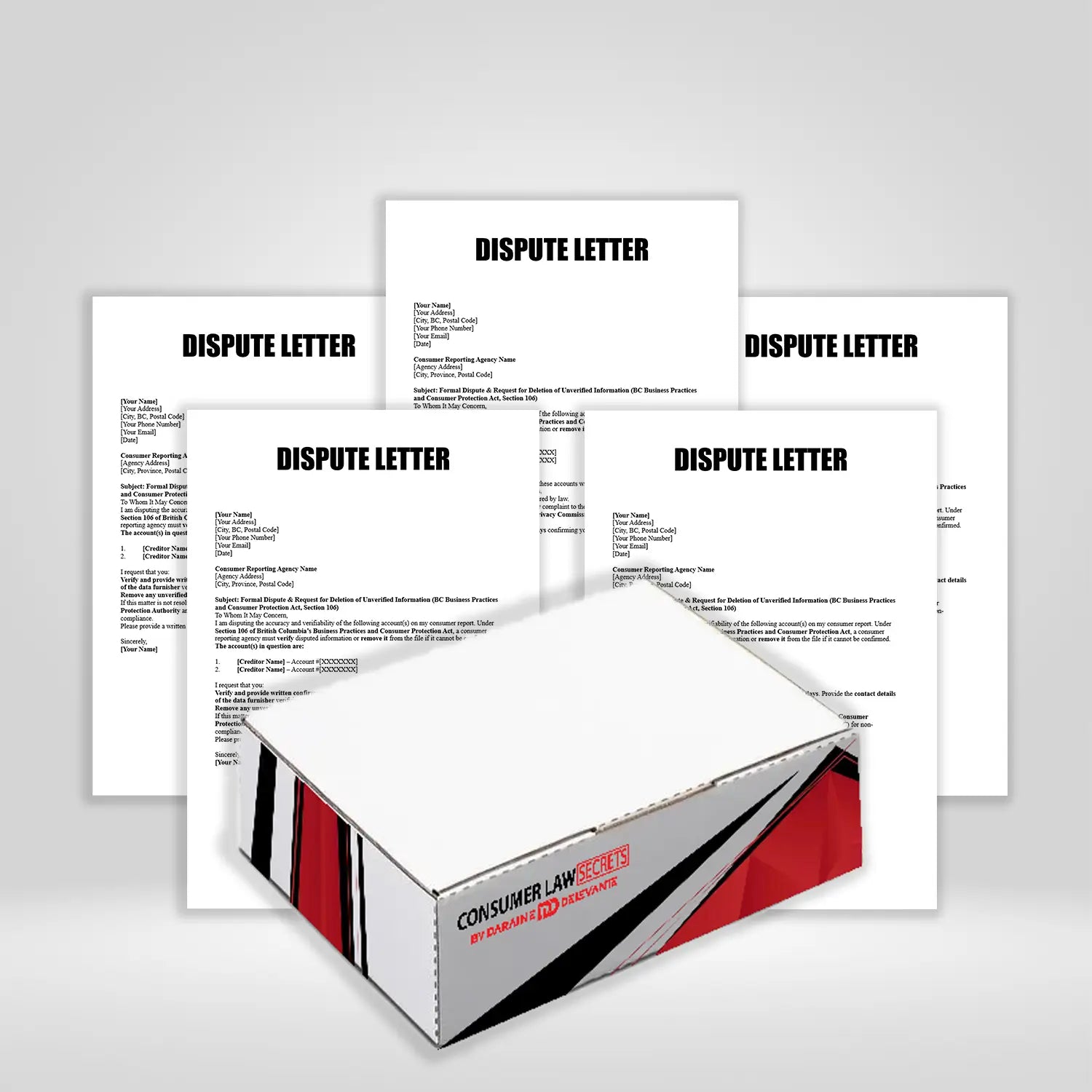 Dispute Letter Pack