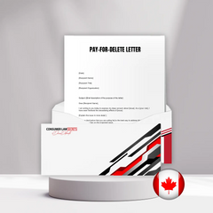 Pay-for-Delete Letter