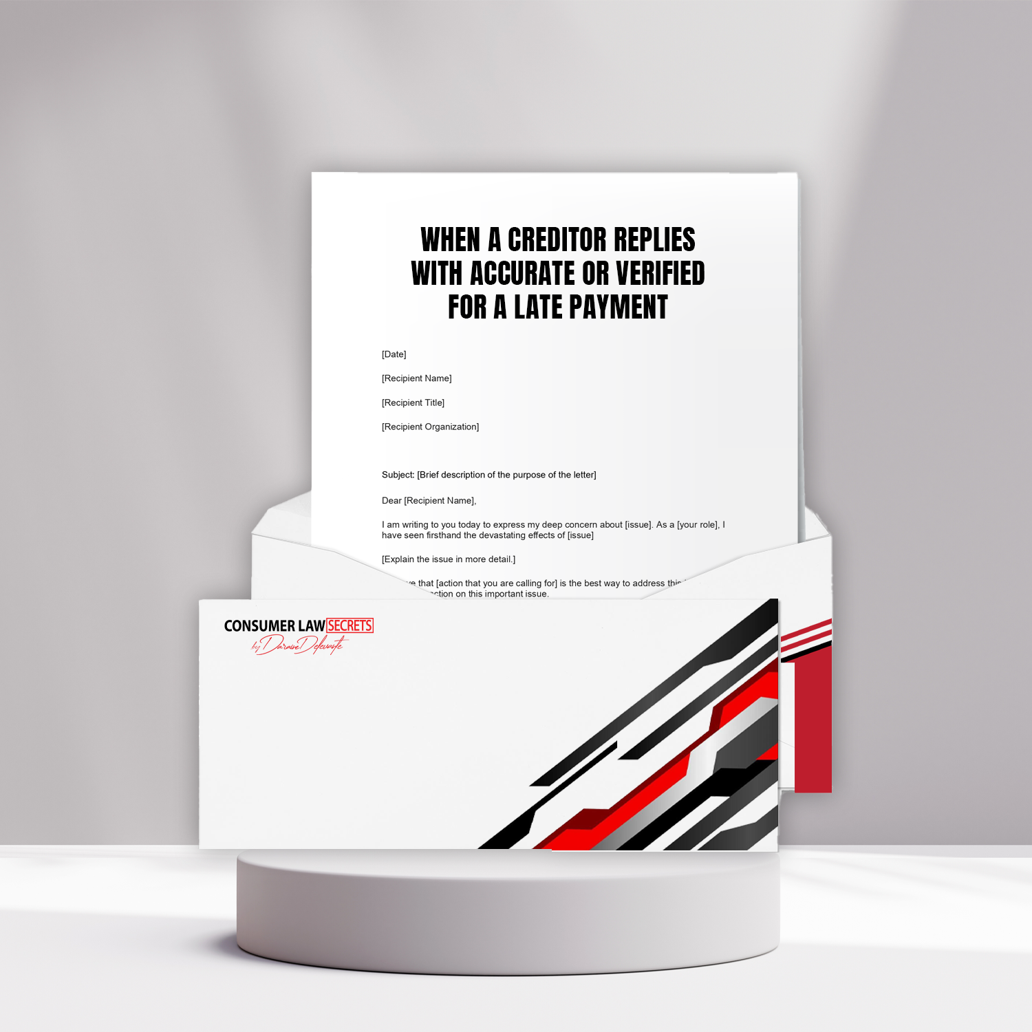 When a Creditor Replies With Accurate or Verified for a Late Payment