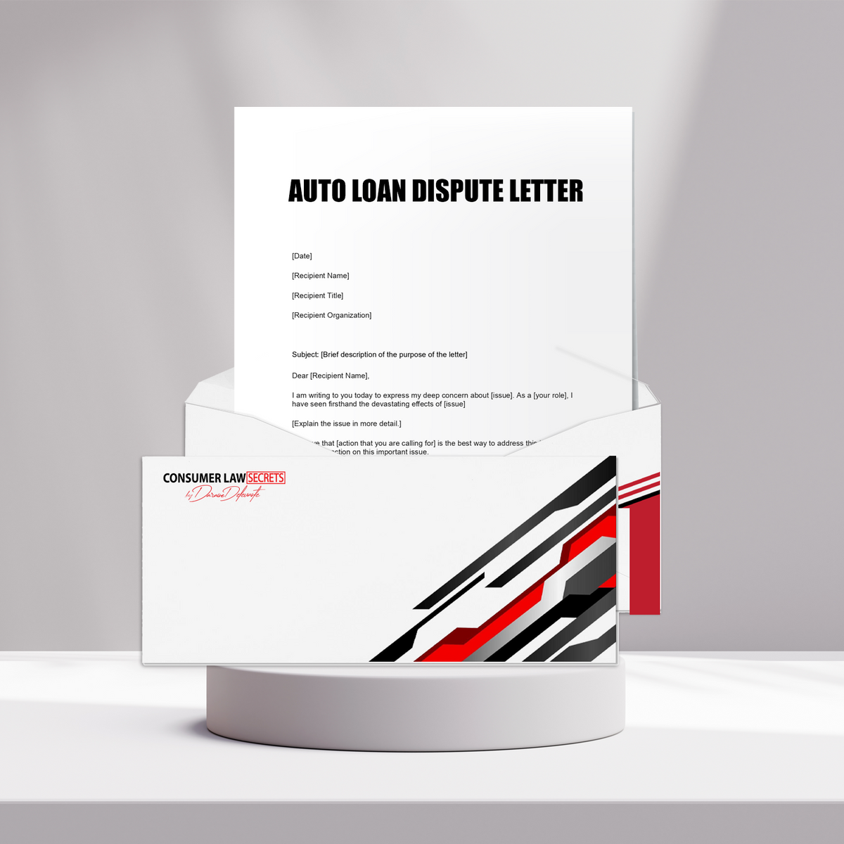 Auto Loan Deletion Letters